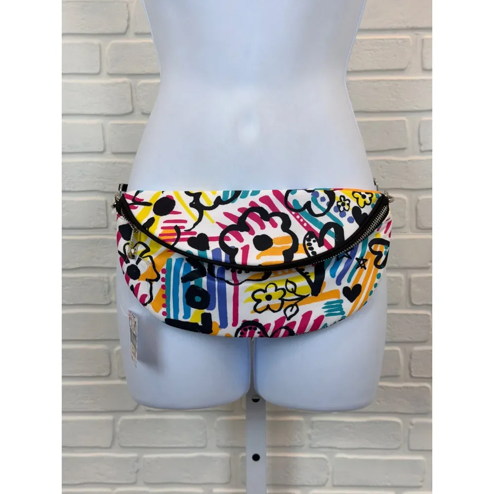 Brighton Graffiti Love Convertible Belt Bag Multi NWT